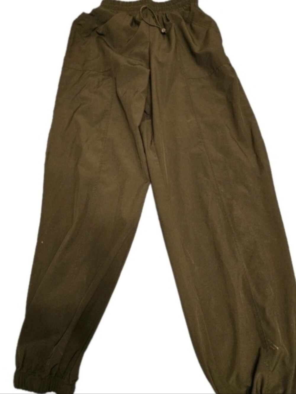 Lululemon Black Joggers Women’s Size S Elastic Waist Drawstring Ankle Cuffs